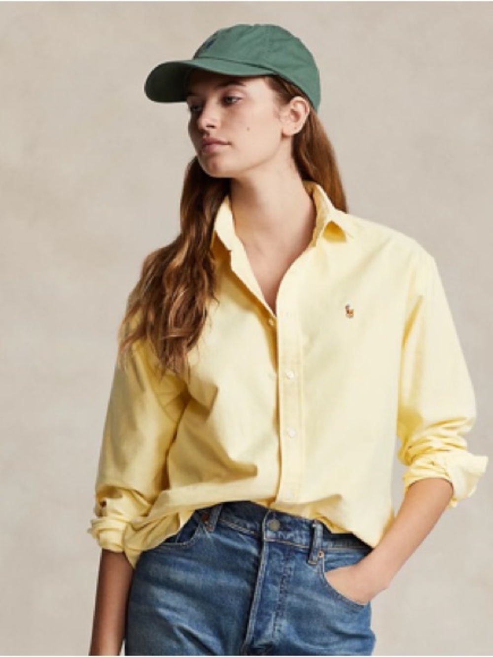 Ralph Lauren | Butter Yellow Button-Down Shirt